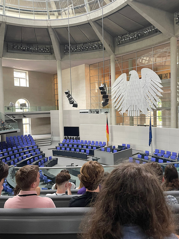 Photo du voyage d'études 2025 des L1 et L2 BERMUPA